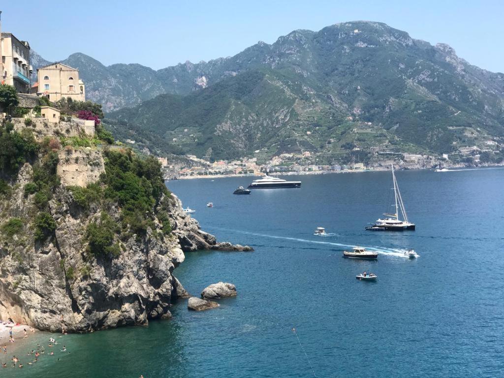 That'S Atrani, Amalfi Coast Beach Front Apartment Luaran gambar